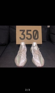 addias yeezy 350 v2 crtrin reflective 拼接 滿天星