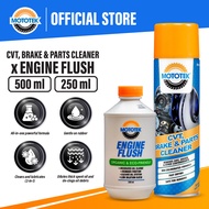 MOTOTEK CVT Brake + Parts Cleaner 500ml + MOTOTEK Engine Flush 250ml Bundle | Car Engine Flush