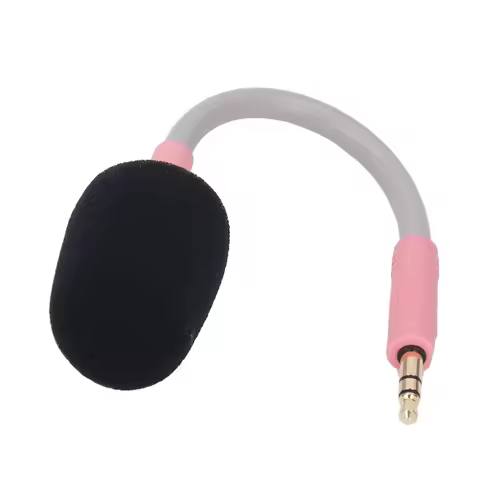 Mic Replacement for Barracuda X Wireless Gaming Headset Professional 3.5mm Detachable Gaming Boom Mi