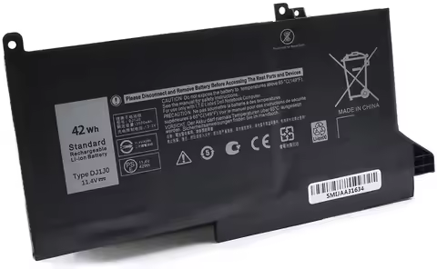 New DJ1J0 7280 42Wh Battery Compatibel for Dell Latitude 12 7000 7480 7290 E7280 E7290 7380 7390 E73