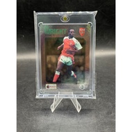 2022-23 Topps Merlin Heritage 98 Ian Wright Legend GREEN /99 Arsenal 162