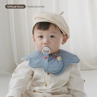 [Malang Honey] ผ้ากันเปื้อนเด็ก 360° ผ้ากอซระบายอากาศดี ผ้าฝ้าย 100% สไตล์เกาหลี