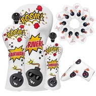 Fried Beard Golf Wood Club Cover Club Cap Cover Golf Supplies Accessories Golf Club Cover