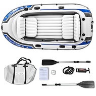 PROMOTION 68324  INTEX EXCURSION 4 Inflatable 4 - 5 Person Swimming Fishing Boat Canoeing + Paddles 