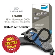 Original Bendix DB1421MKT Front Brake Pad - Lexus LS400 Front Brake Pad