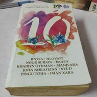 10 novela daripada 10 penulis bersempena 10 tahun Jemari Seni. Termasuk HLOVATE, Noor Suraya, Imaen,