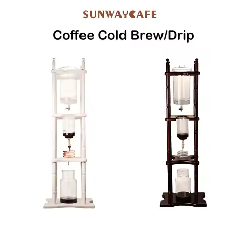 Hot Sell 25cups ice drip Japanese Style syphon coffee maker Cold Brew/Drip Coffee Maker 3000ml Heat 