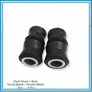 Shock Rubber + Bosh Honda Bebek Yamaha Bebek/ -- Set -- - 4 Pcs -