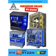 {APTTECH}MAXIMUM VALUE PC PACKAGE BUILT 7500F/7600X/8400F/7700/7700X/9600X/8700F/5060/5060TI/5070/90