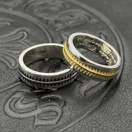 Goro's Ring/925 Silver Gold Totem Sawtooth Ring