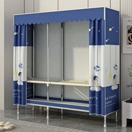 All Wardrobe Steel Frame Wardrobe Wardrobe Wardrobe Simple Storage Assembly Bedroom Area Clothes Han