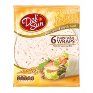 **พร้อมส่ง** Deli Sun เดลิซัน แผ่นแป้ง แผ่นแป้งตอติญ่า ตอร์ติญ่า แผ่นแป้งพิซซ่า Tortilla wraps แบบดั้งเดิม  ** สินค้านำเข้าจากสเปน 🇪🇦 **