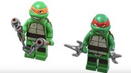 《絕版合售》LEGO樂高Ninja Turtles忍者龜系列 TMNT 79122 拉斐爾+米開朗基羅 人偶