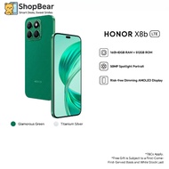 HONOR X8b 4G 8GB+512GB Smartphone 6.7 inches AMOLED FHD+ Snapdragon 680  (Honor Singapore Warranty)