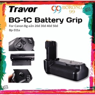 Travor Battery Grip Bg-1c for Canon Bg-e2n 20d 30d 40d 50d Bp-511a, Canon 60D, Nikon D800/D800E/D810