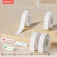 NIIMBOT N1/B18 Thermal White Label Stickers Waterproof Anti-Oil Long Lasting Non Fade