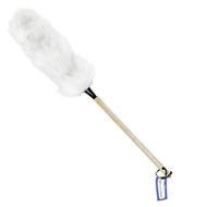 Fuller Brush Australian Lambswool Duster Dusting Feather w/ Long Wooden Handle For Cleaning Cobweb &