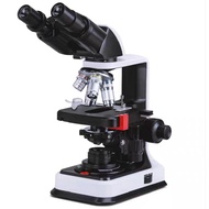 AmScope USB-C Rechargeable Student Binocular Compound Microscope 40X-2500X Magnification