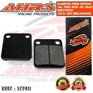 FRONT DISC BRAKE PADS GLPRO WIN GLMAX NEOTECH KLX 150 REAR AHRS RACING ZM55
