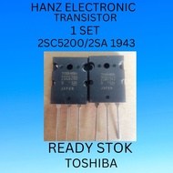 Toshiba Final Transistor 2sc5200 2sa1943 Price Per Set
