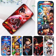 Realme 8S 8i 9i 9 10 Pro Plus 12 12X Compatibility TPU Phone Cases Soft protective cover Anime boy B