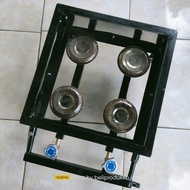 Loyang Martabak Mini+Kompor, Loyang Martabak Mini 4 Lobang Include Tutup Stainless, Loyang Martabak 