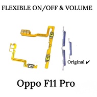 TOMBOL Flexible On Off Volume Oppo F11 / F11 Pro Original Power Button Spare Part