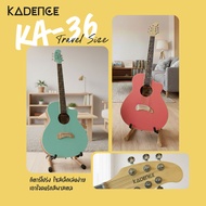Free Setup 36 Inch Acoustic Guitar Kadence KA-36 Travel Size