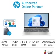 HP Laptop 15-FC0105AU 15-FC0106AU / 15.6" / ATHLON-7120U /8GB DDR5 / 512GB SSD / OPI / WIN11 /BAG