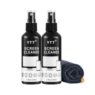 Screen Cleaner Spray Kit (2X) - TV Screen Cleaner Spray and Microfiber Cleaning Cloth, Computer Scre