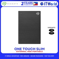 Seagate One Touch Slim Portable HDD 1TB 2TB Black itw