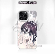 Suitable for iPhone 17 Pro Max 17Air 16 15 14 13 12 11 xs 7P/8P Phone Case Kaoruko‌ Anime Matte Colo