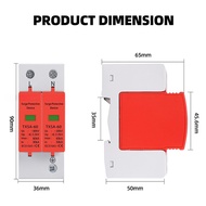 2P AC SPD 385V Lightning Protector Surge Protective Device House Surge Protector Device Arrester 20K