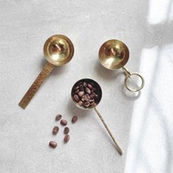 黃銅咖啡量匙 Ring / Line / Hammered