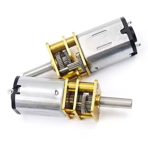 GA12-N20 DC 3V 6V 12V Micro Metal Gear Motor Gear Wheel Gear Motor 30RPM 50RPM 60RPM 100RPM 150RPM 2