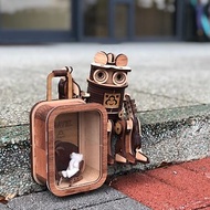 母親節禮物【手作DIY】行李箱 造型 存錢筒 旅行 木質
