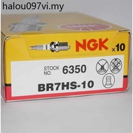 NGK Spark Plug BR7HS-10 Suitable for Two-Chong Ship Hanging Plug Motorcycle Boat Speedboat Outboard 