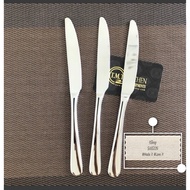 Eating knife (cutting beefteak "cutting - CNY") square tail - High quality rust-free stainless steel