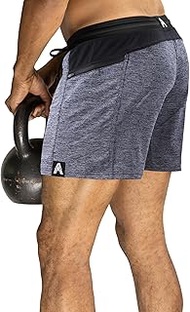 Hyperflex 5'' Crossfit Workout Training Sports Shorts for Women - Iron Rhino Grey G2 - Medium