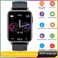 Garmin สำหรับ T10 Pro สมาร์ทวอท์ช Y68ฟิตเนสบลูทูธ Tracker นาฬิกากีฬาผู้ชายผู้หญิงเครื่องนับก้าวอิเล็