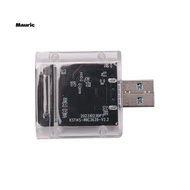 M2 NGFF SSD Case M.2 to USB 3.0 Gen1 5Gbps High-Speed SSD Enclosure for  M.2 NGFF SSD 2230 2242 2260