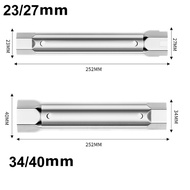 Shower Valve Socket Wrench Plumber Socket Wrench 23-27mm 34-40mm Double-Ended Tubular Spanner Tap In