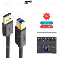Fujitsu iX1600 IX500 scanner cable connecting to computer and laptop, 2m long - FULL VAT