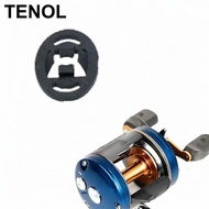 TENOL Fishing Wire Cup Spindle Clasp Card Black Mechanical Drag Knob Reel Accessories for C4 C3 Reel