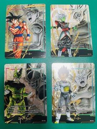 龍珠Fusion world 日版Energy Marker E02系 全金坑紋閃卡 エナジーマーカー  無傷95% 一套4張   130/90 100/100  星期4油麻地交收 郵寄$5