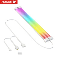 【Best Price Guaranteed】 Coolmoon Aosor Al200 Led Strip Pc Backlight Flexible Bar 5v Argb Aura Sync M