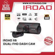 Iroad X6 DUAL-FHD Dashcam | 100% Original | Sony Starvis | Real HDR | 140 Wide Viewing Angle