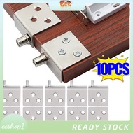 [ecshop1.ph] 10Pcs Concealed Hinges Invisible Cabinet Up and Down Door Pivot CT Corner Codes for Woo