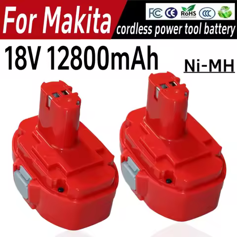 18V 12.8Ah Ni-MH Rechargeable Battery For Makita PA12 PA14 PA09 PA18 9100 1220 1420 1435 6270D 6280D