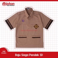 (Allthebest) Siaga Girl Scout Uniform Set, Elementary School Scout Uniform, Elementary School Unifor